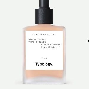 New typology skin tint serum shade 2